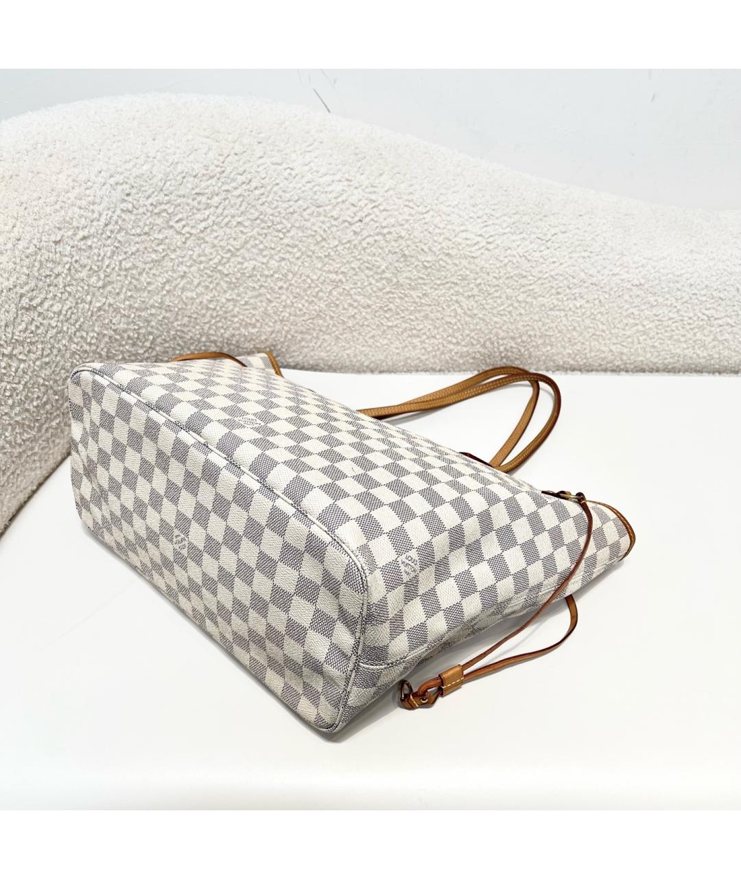 LOUIS VUITTON Белая сумка тоут, фото 5