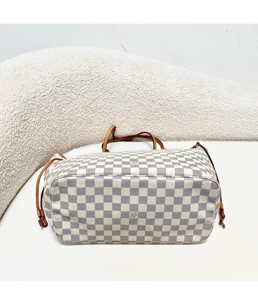 LOUIS VUITTON Белая сумка тоут, фото 4