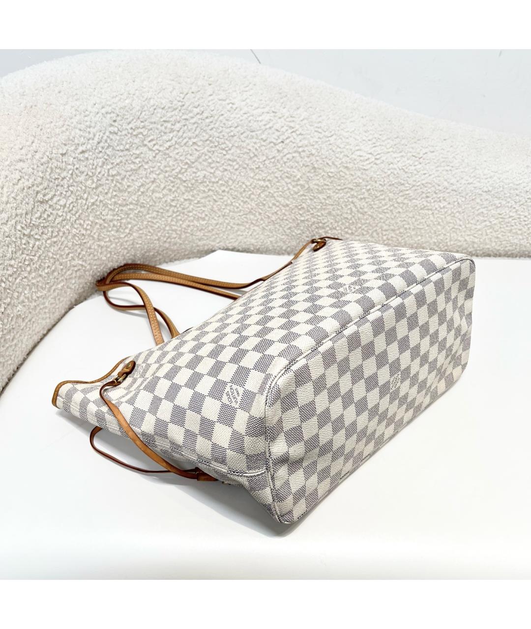 LOUIS VUITTON Белая сумка тоут, фото 3