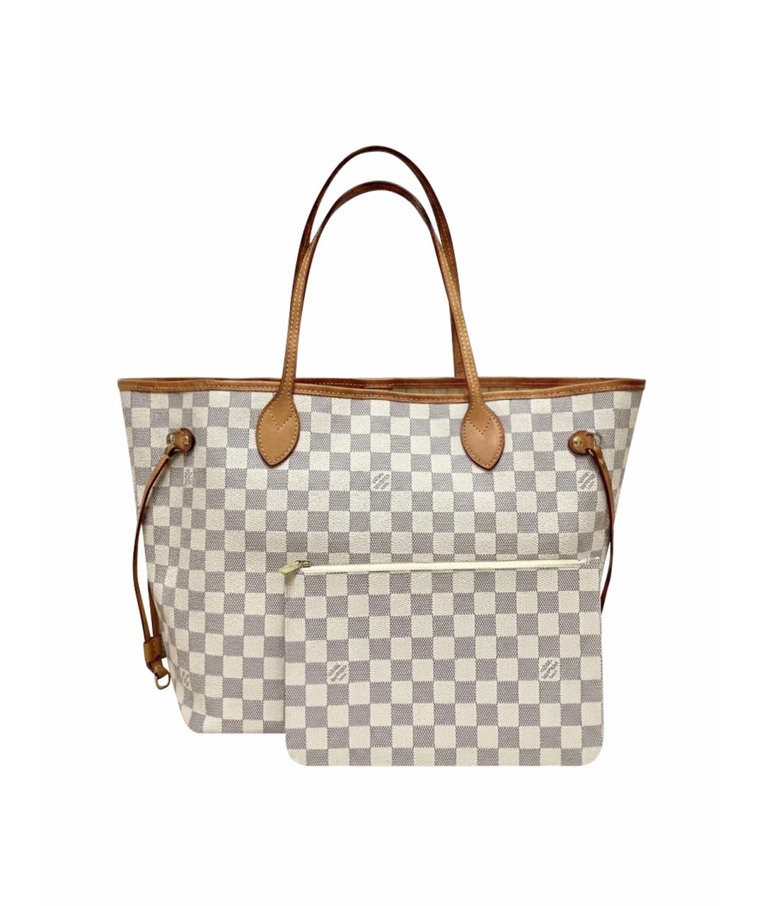 LOUIS VUITTON Белая сумка тоут, фото 1