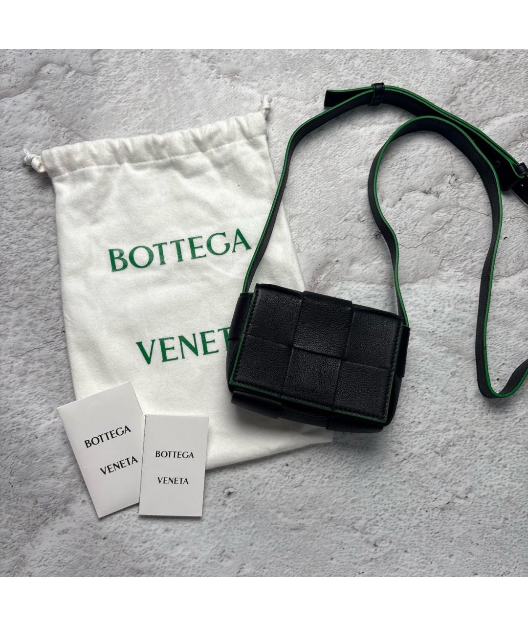BOTTEGA VENETA Кожаная сумка через плечо, фото 2