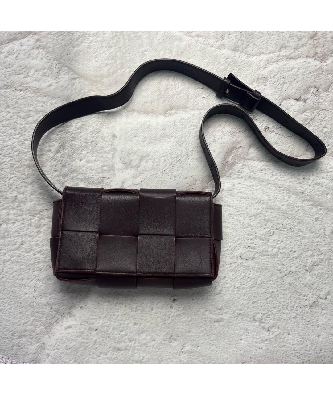 BOTTEGA VENETA Кожаная сумка с короткими ручками, фото 9