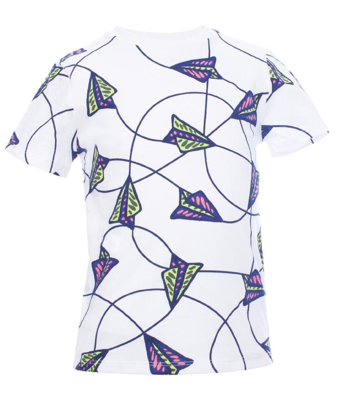 KENZO Белая хлопковая детская футболка, фото 2