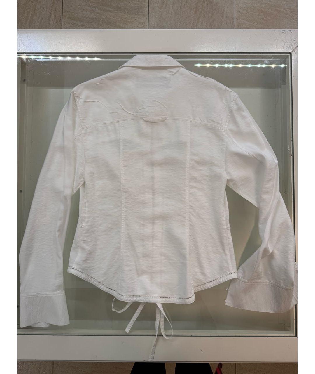 JACQUEMUS Белая вискозная рубашка, фото 2