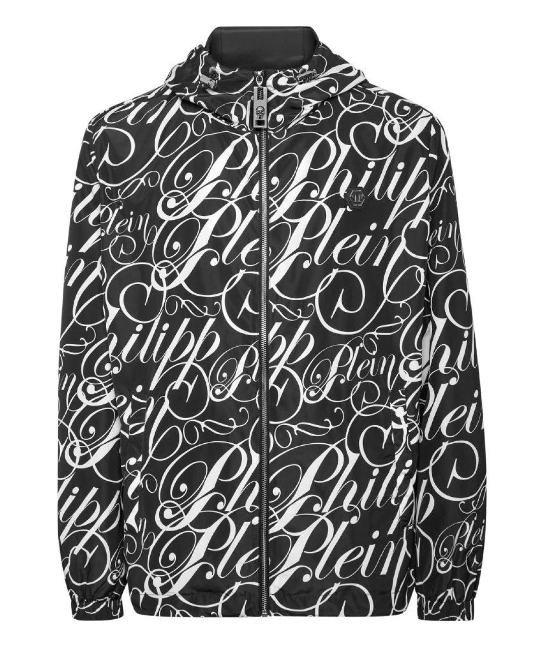 PHILIPP PLEIN Черная полиэстеровая куртка, фото 9