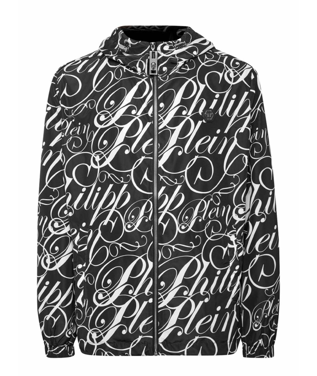 PHILIPP PLEIN Черная полиэстеровая куртка, фото 1