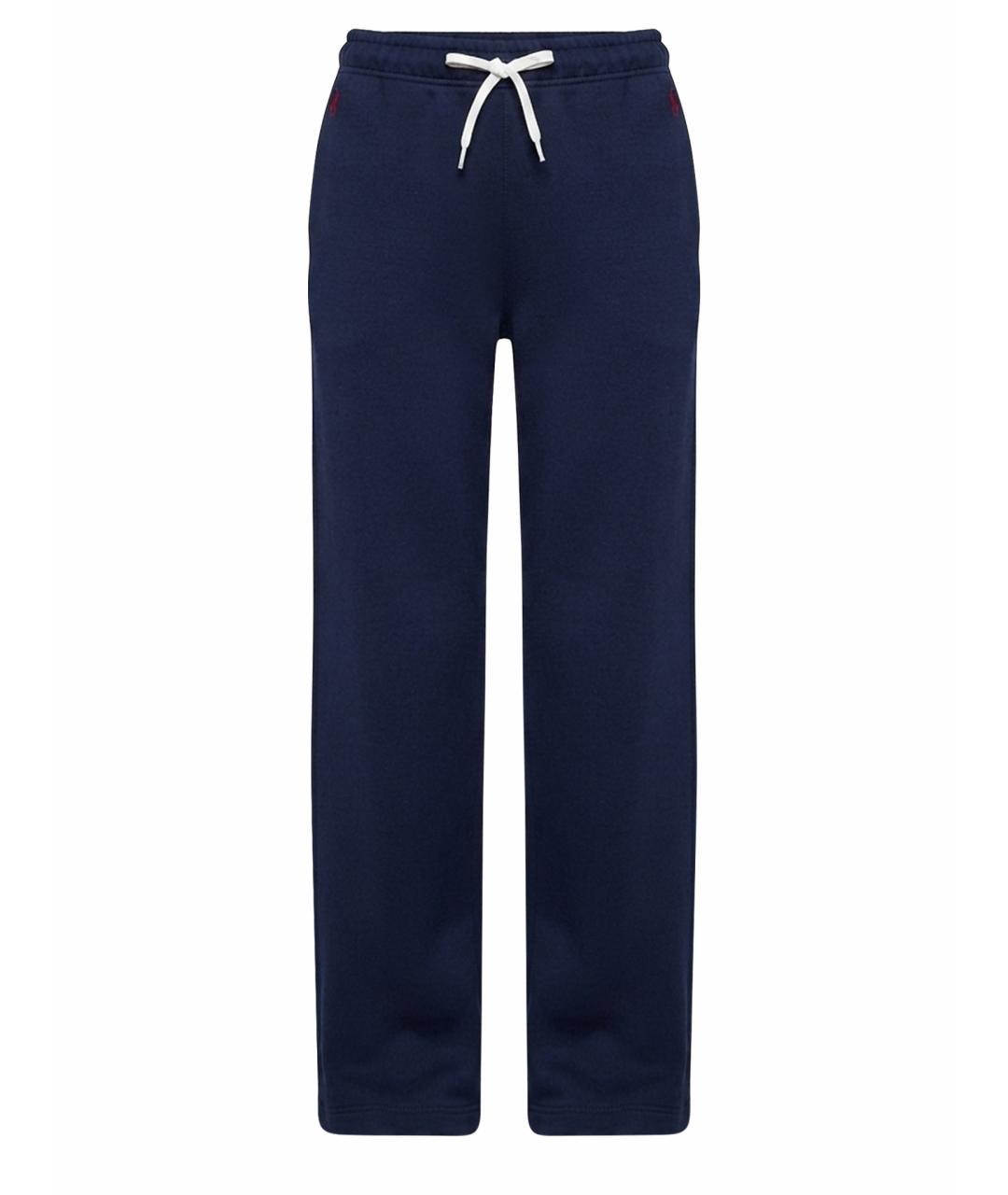POLO RALPH LAUREN Темно-синие хлопковые спортивные брюки и шорты, фото 1