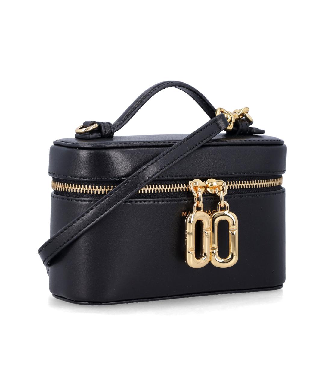 MARC JACOBS Черная кожаная сумка через плечо, фото 2