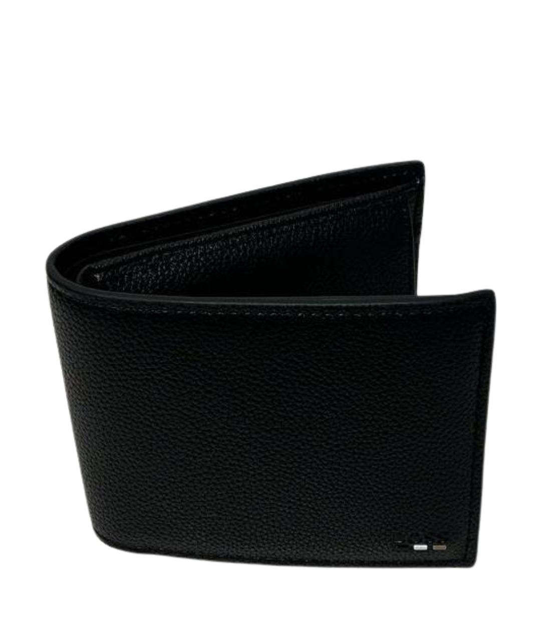 HUGO BOSS Черный кошелек из искусственной кожи, фото 3