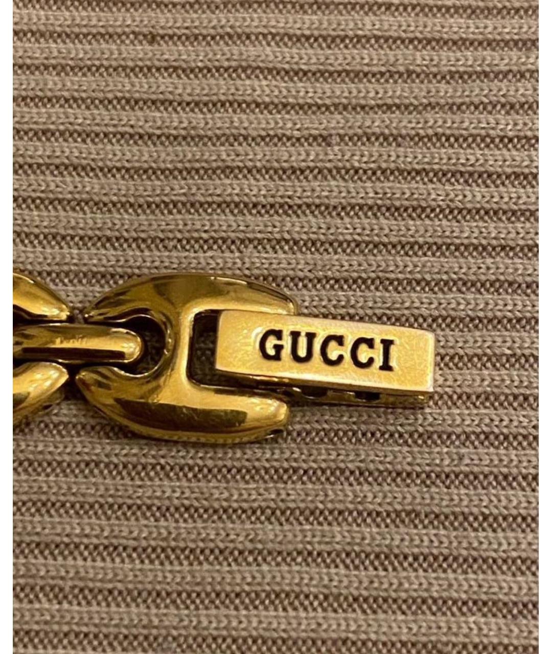 GUCCI Золотые серебряные часы, фото 4
