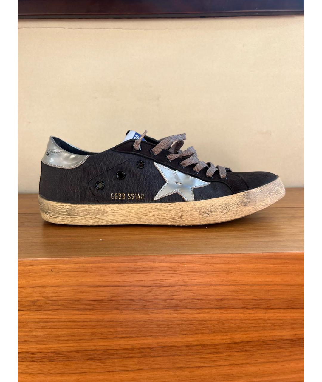 GOLDEN GOOSE Мульти текстильные низкие кроссовки / кеды, фото 8