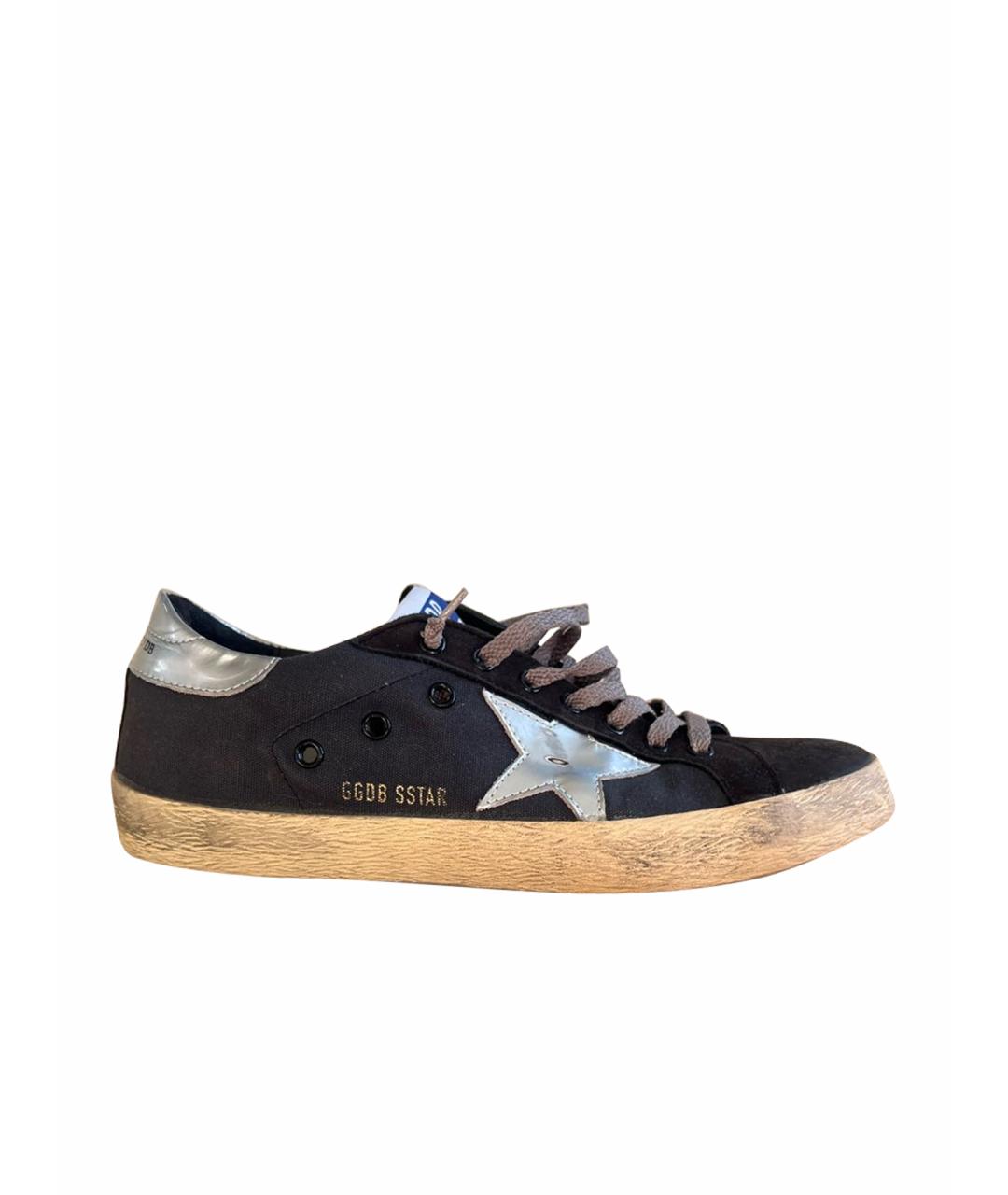 GOLDEN GOOSE Мульти текстильные низкие кроссовки / кеды, фото 1