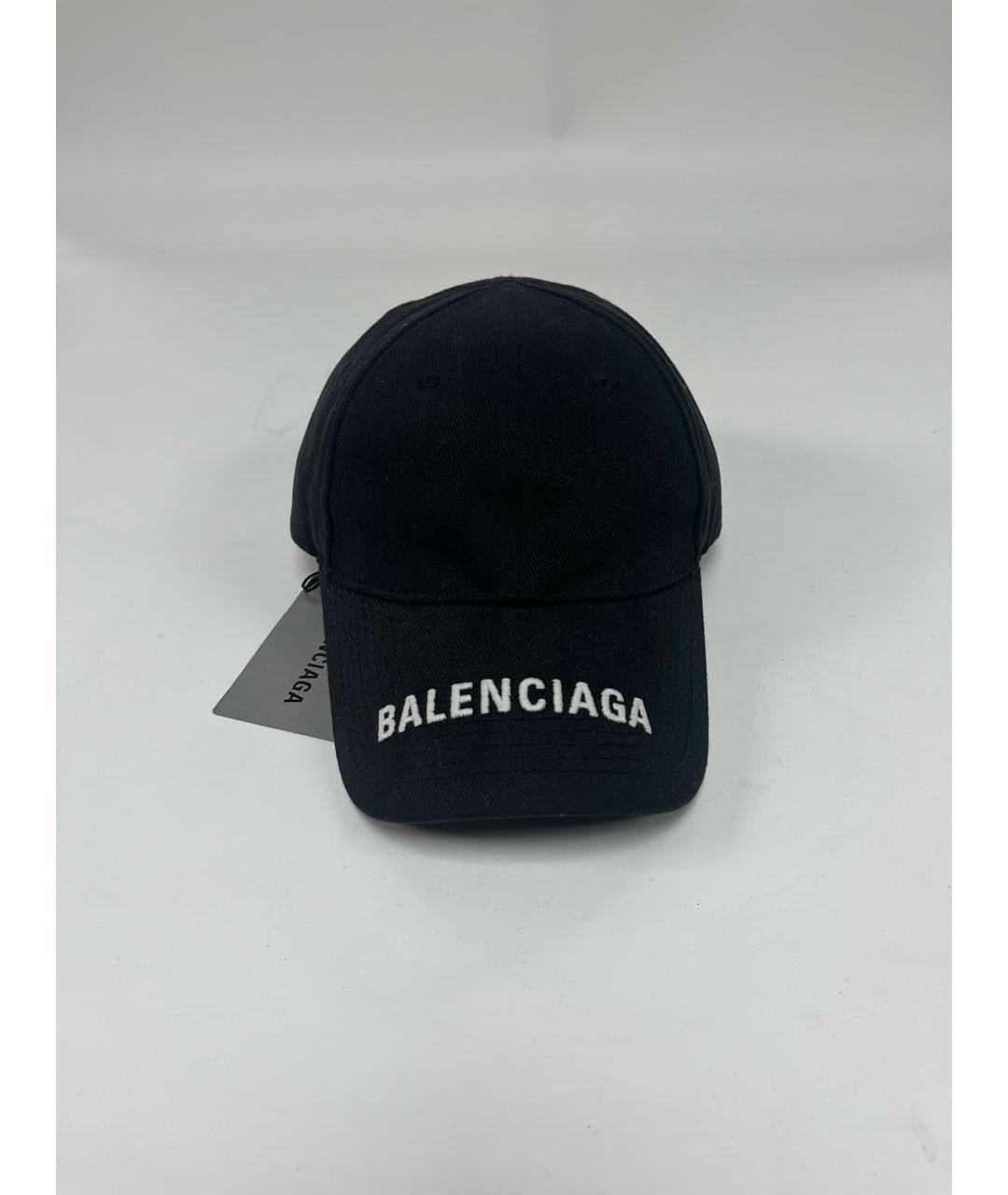 BALENCIAGA Черная хлопковая кепка/бейсболка, фото 6