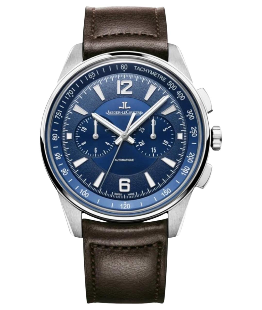 Jaeger LeCoultre Синие стальные часы, фото 1