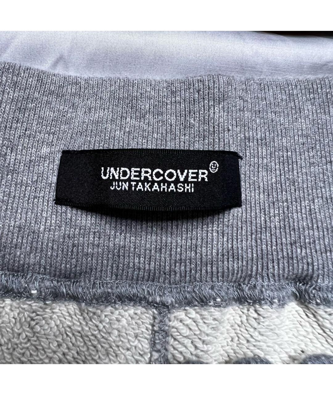 UNDERCOVER Серые хлопковые повседневные брюки, фото 5