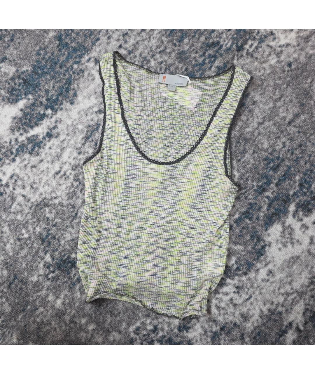 MISSONI Белая хлопковая майка, фото 4