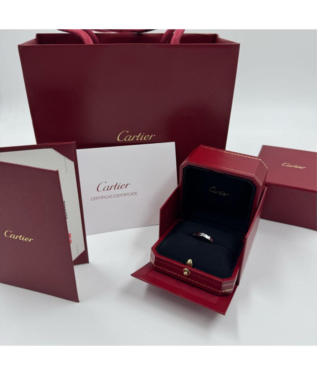 CARTIER Кольцо из белого золота, фото 2