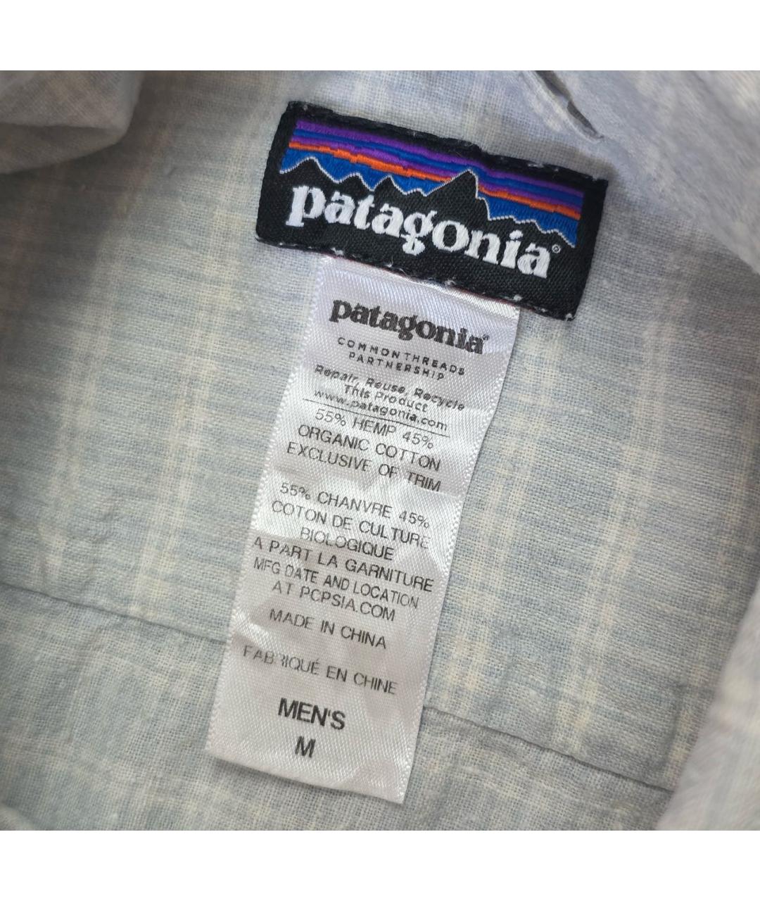 PATAGONIA Бежевая хлопковая кэжуал рубашка, фото 4