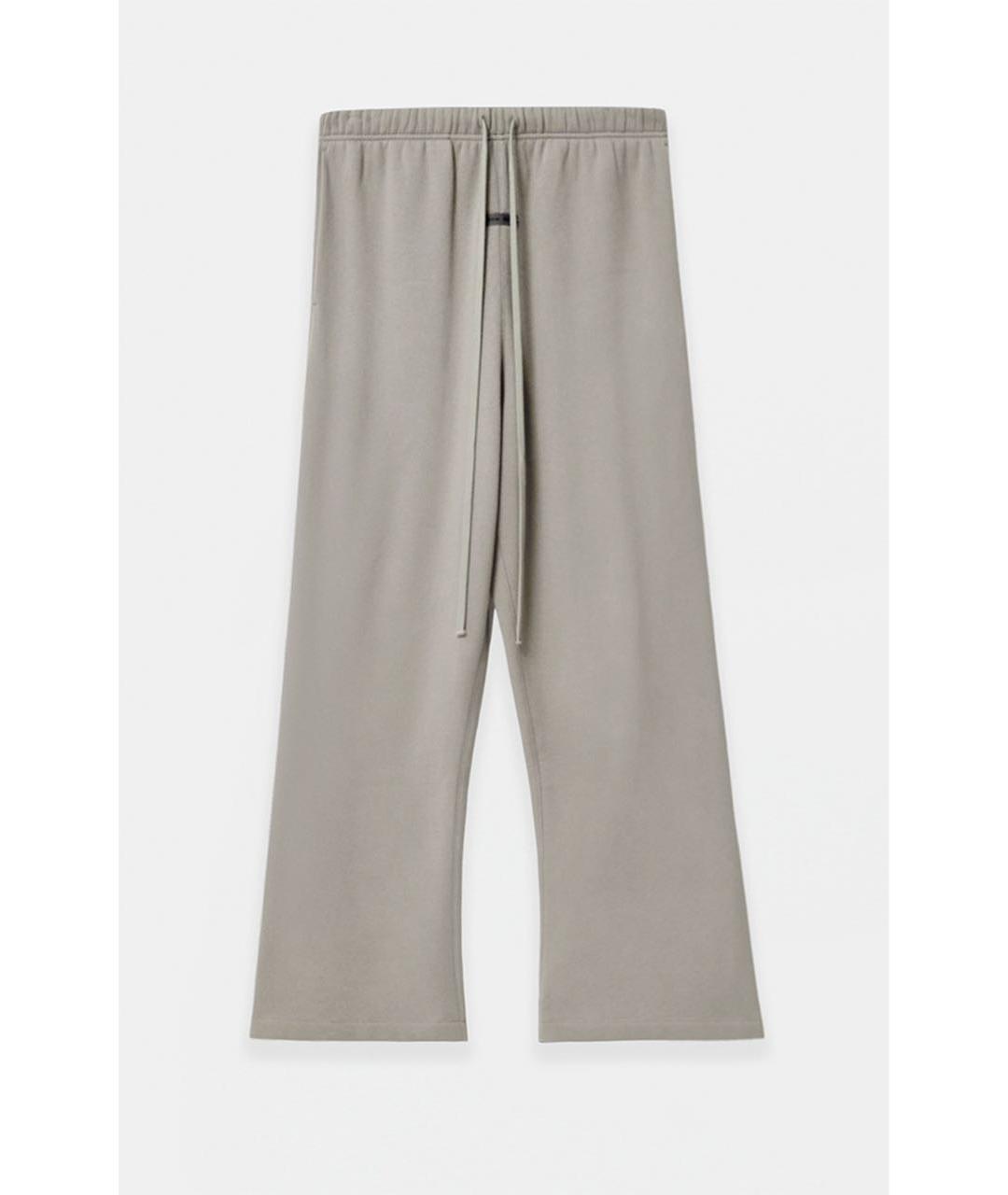 FEAR OF GOD ESSENTIALS Серые хлопковые повседневные брюки, фото 6