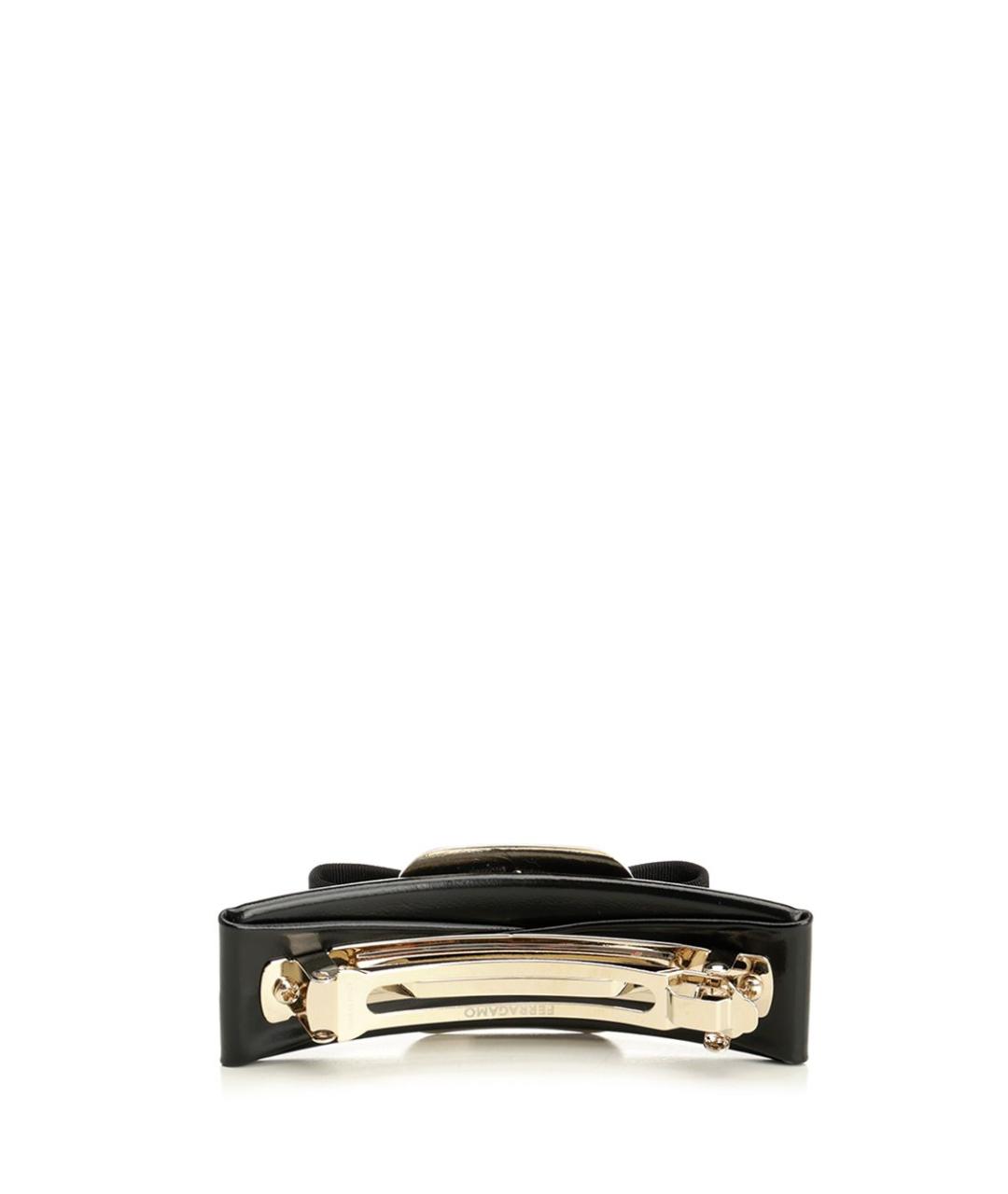 FERRAGAMO Черная заколка, фото 2