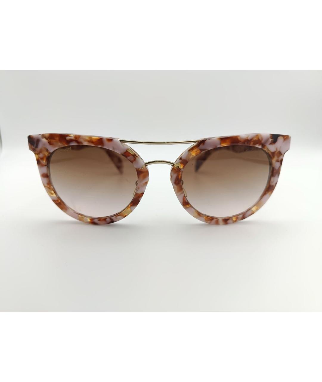 PRADA Мульти пластиковые солнцезащитные очки, фото 3