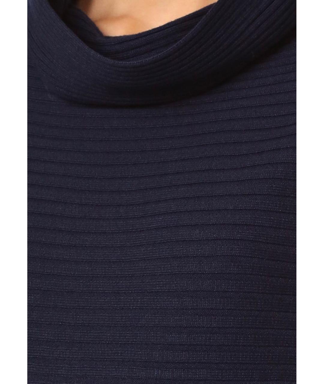 DESIGNERS REMIX Темно-синий вискозный джемпер / свитер, фото 6
