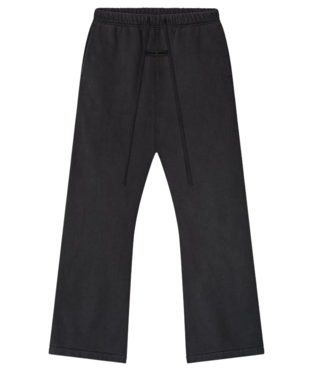 FEAR OF GOD ESSENTIALS Черные хлопковые повседневные брюки, фото 1