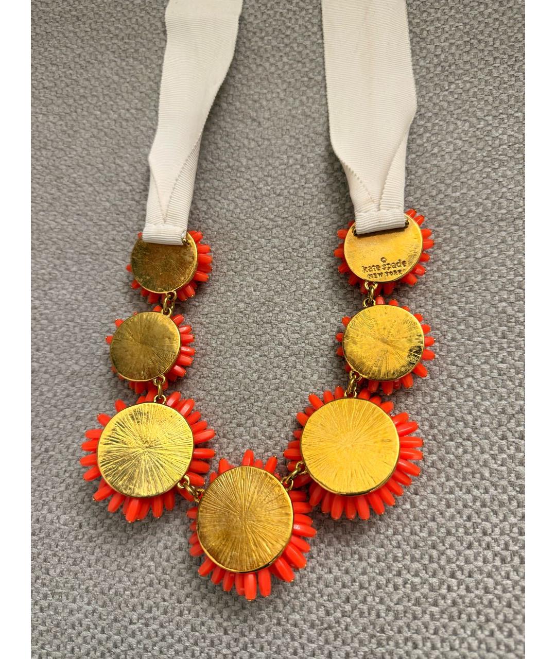 KATE SPADE Оранжевое колье, фото 3
