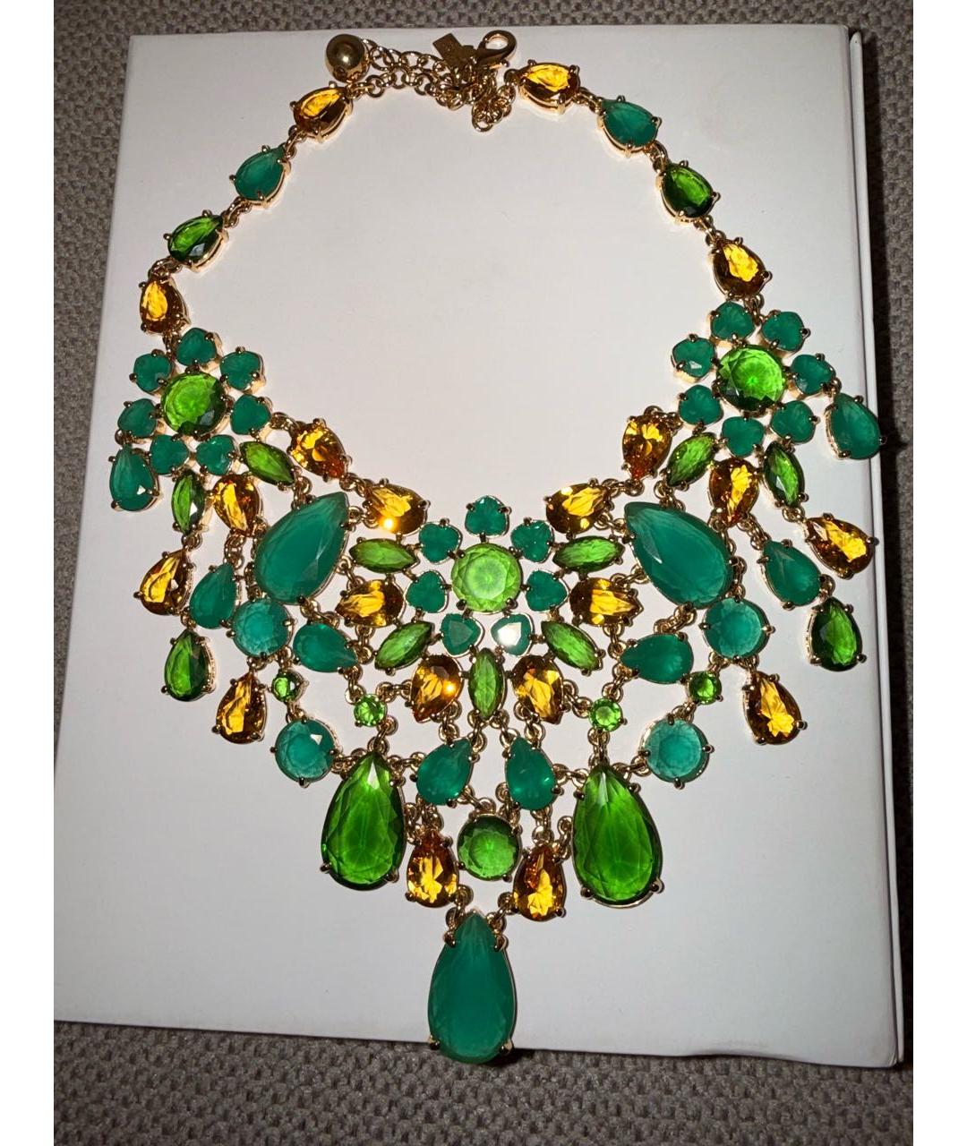 KATE SPADE Зеленое колье, фото 2