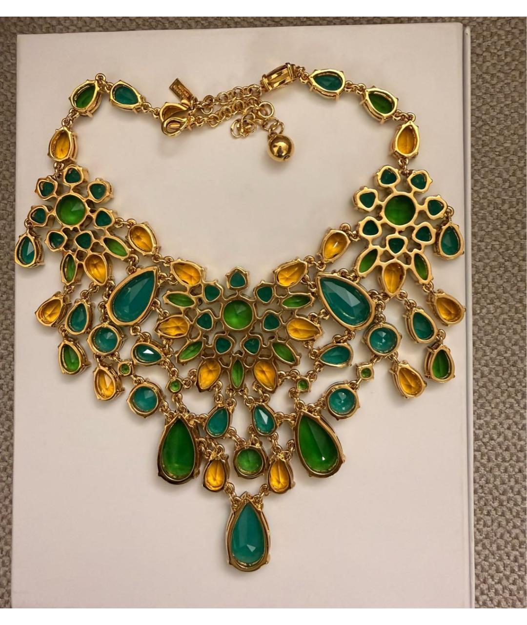 KATE SPADE Зеленое колье, фото 4