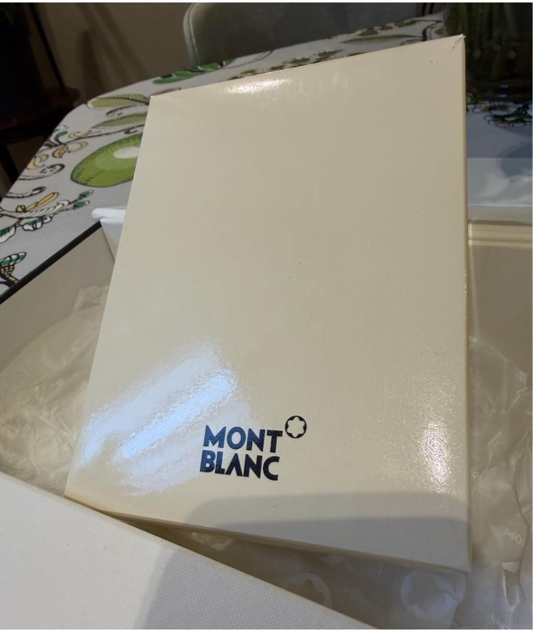 MONTBLANC Синий кожаный кардхолдер, фото 7