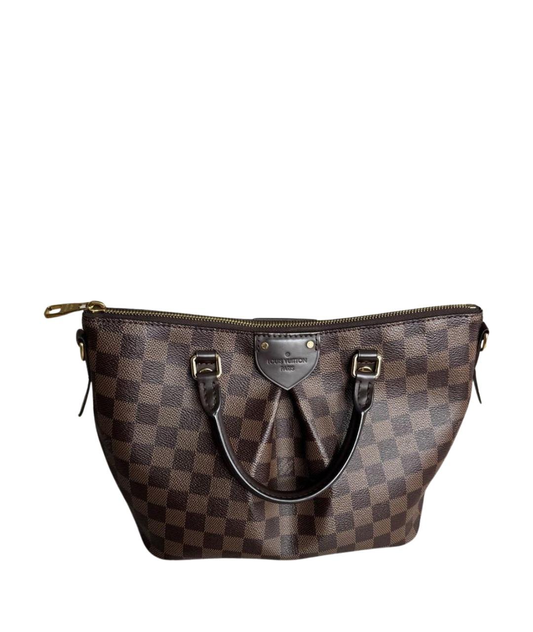 LOUIS VUITTON Коричневая сумка с короткими ручками, фото 1