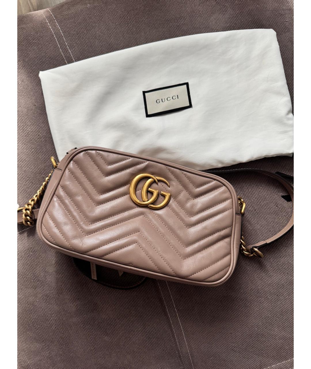 GUCCI Кожаная сумка через плечо, фото 5