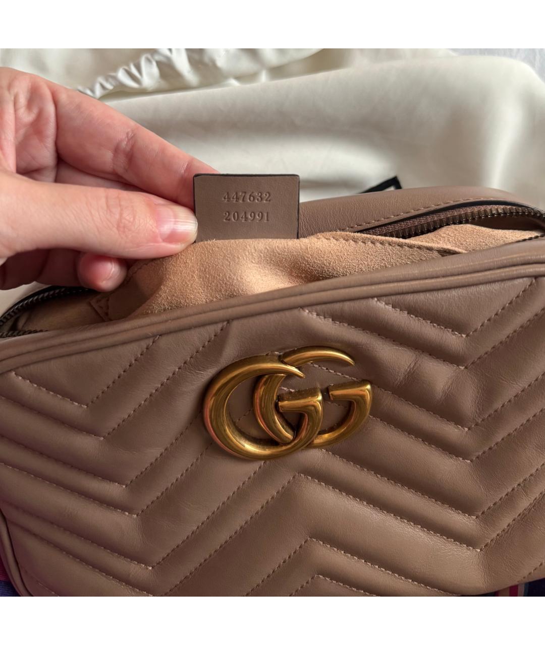 GUCCI Кожаная сумка через плечо, фото 4