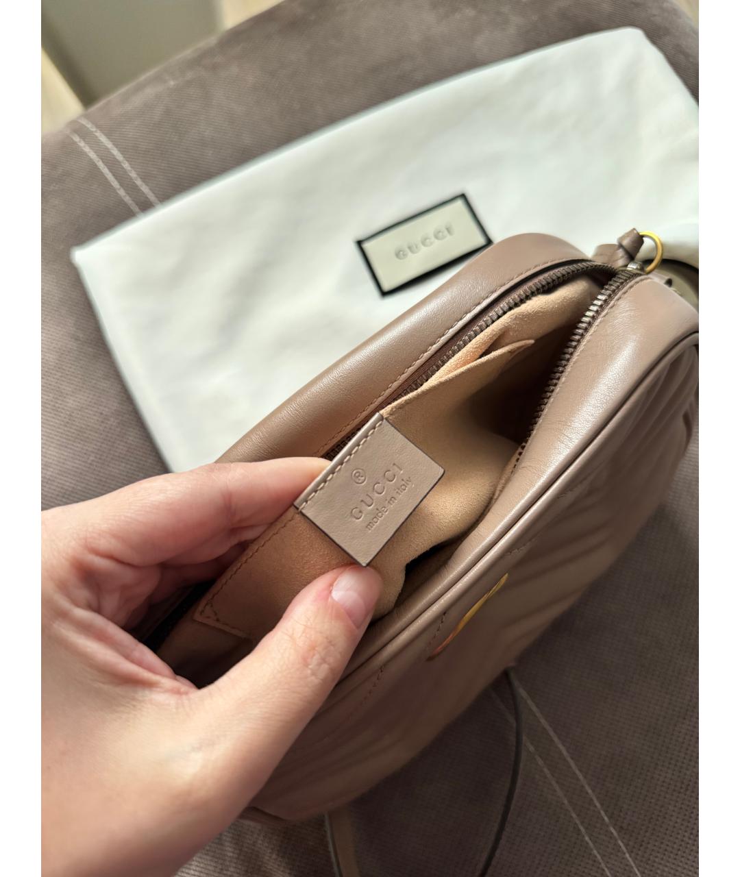 GUCCI Кожаная сумка через плечо, фото 3