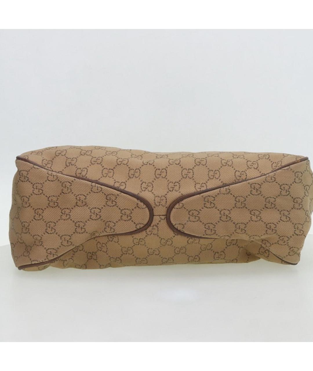 GUCCI Бежевая сумка тоут, фото 3