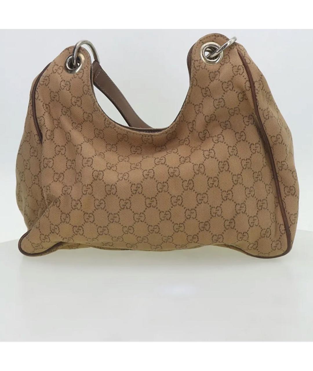 GUCCI Бежевая сумка тоут, фото 4