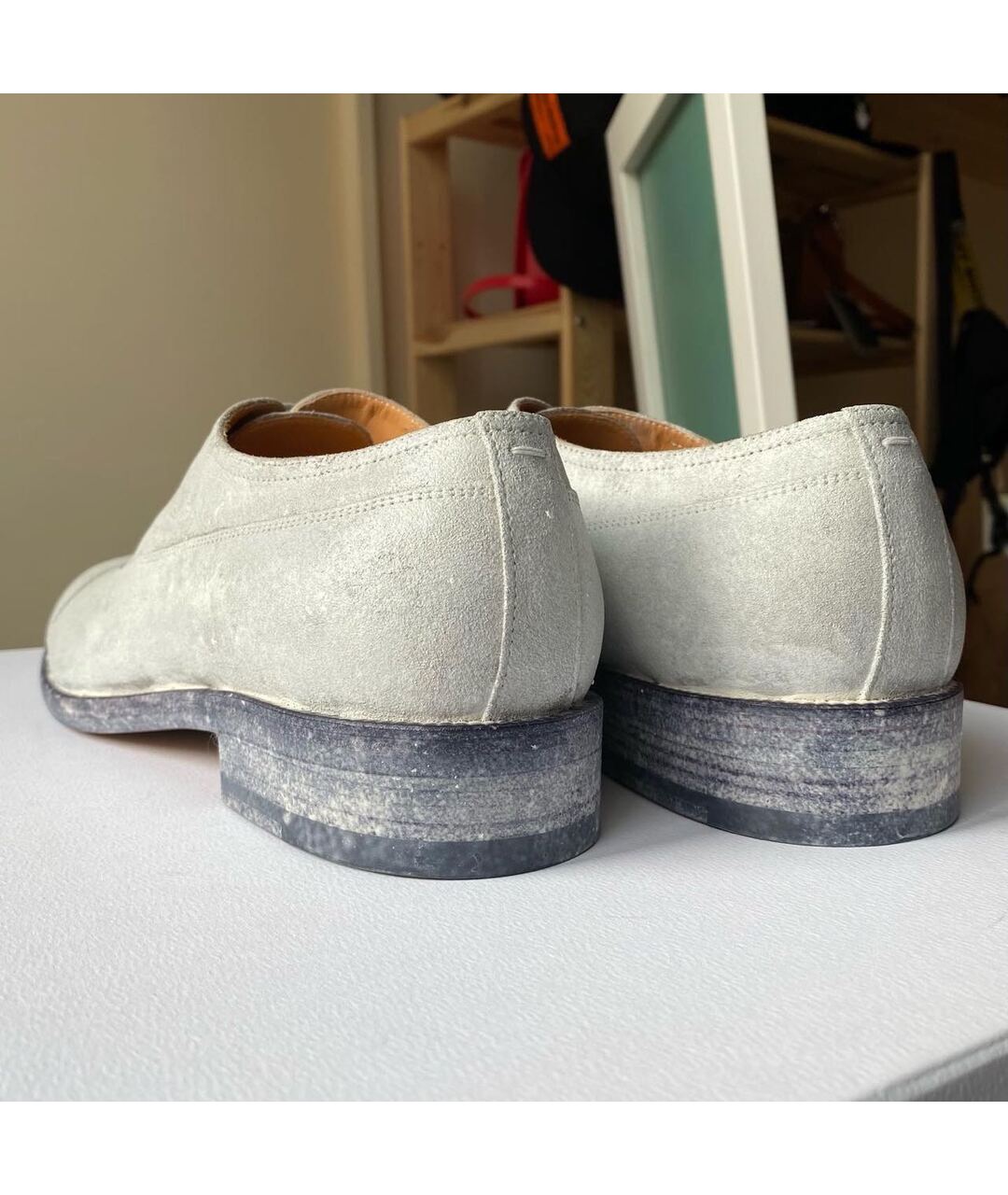 MAISON MARGIELA Кожаные низкие ботинки, фото 5
