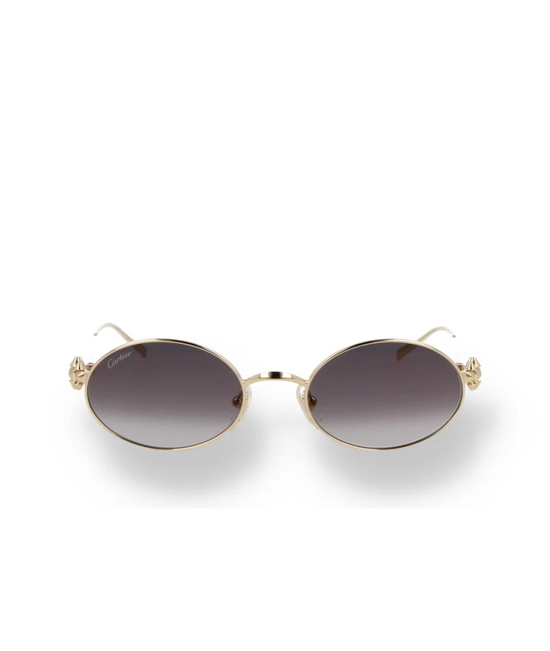 CARTIER Золотые солнцезащитные очки, фото 1