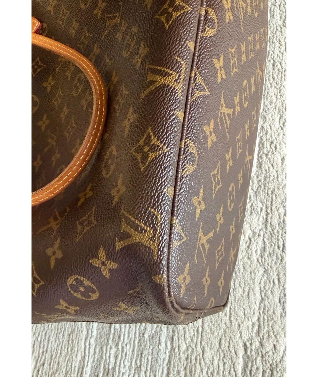 LOUIS VUITTON Коричневая сумка тоут, фото 6