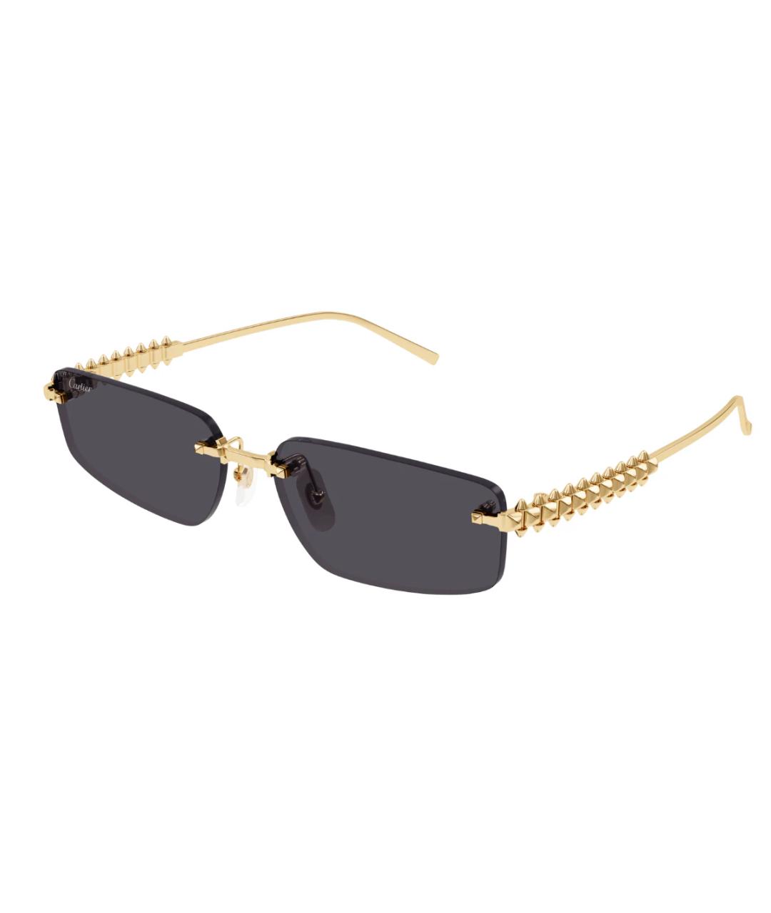 CARTIER Золотые солнцезащитные очки, фото 1