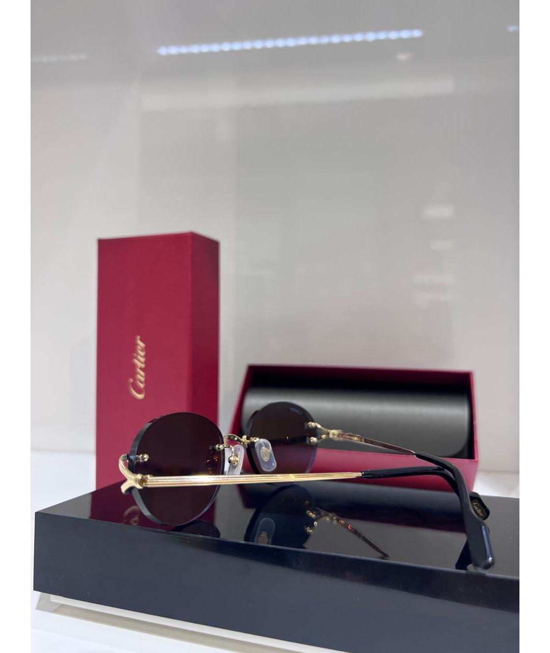 CARTIER Синие солнцезащитные очки, фото 3