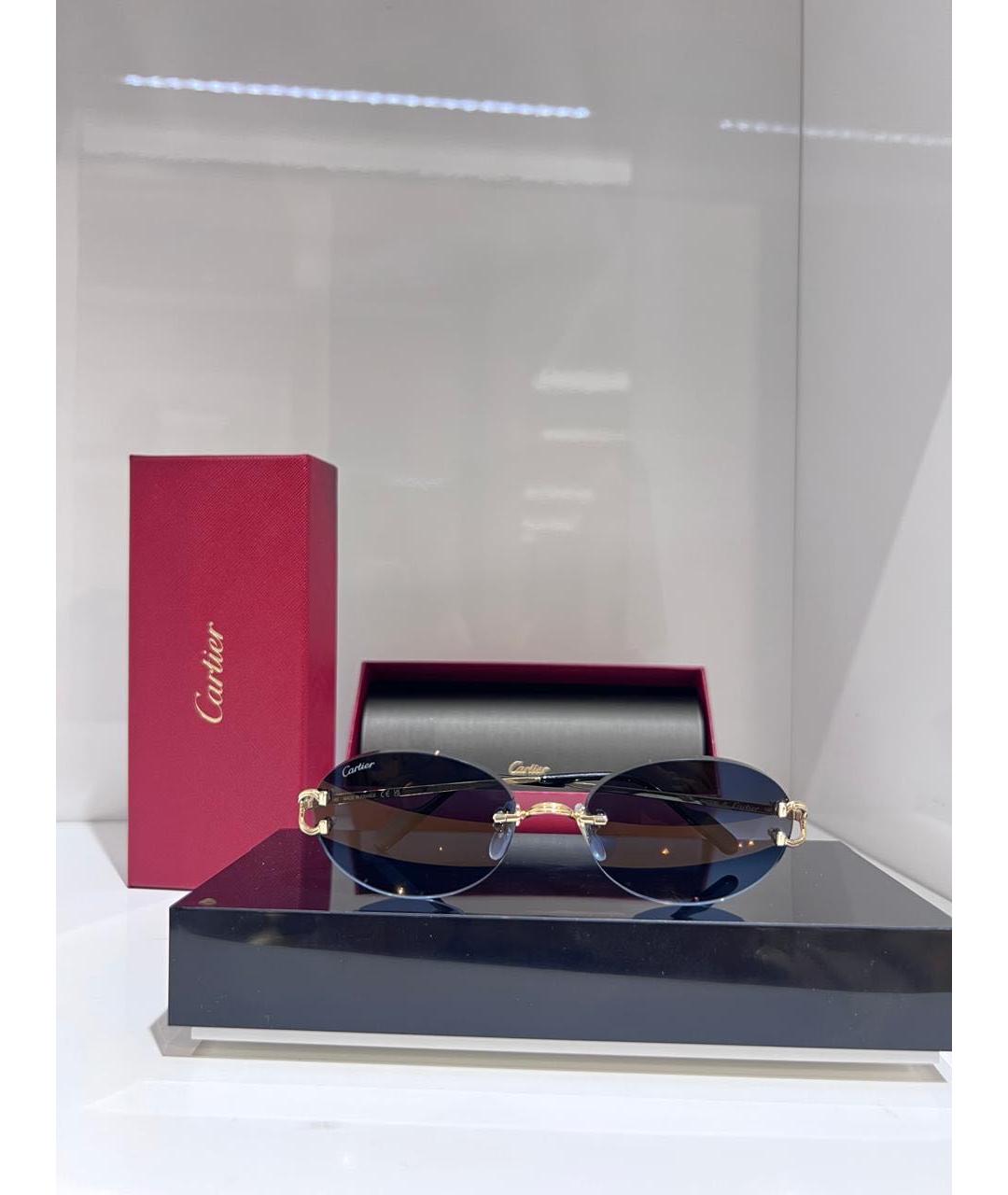 CARTIER Синие солнцезащитные очки, фото 2