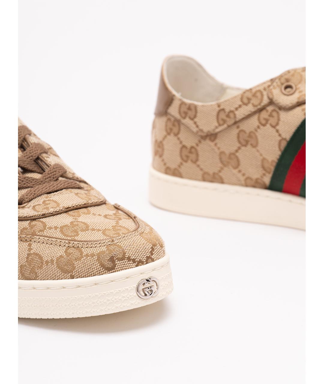 GUCCI Мульти низкие кроссовки / кеды, фото 5