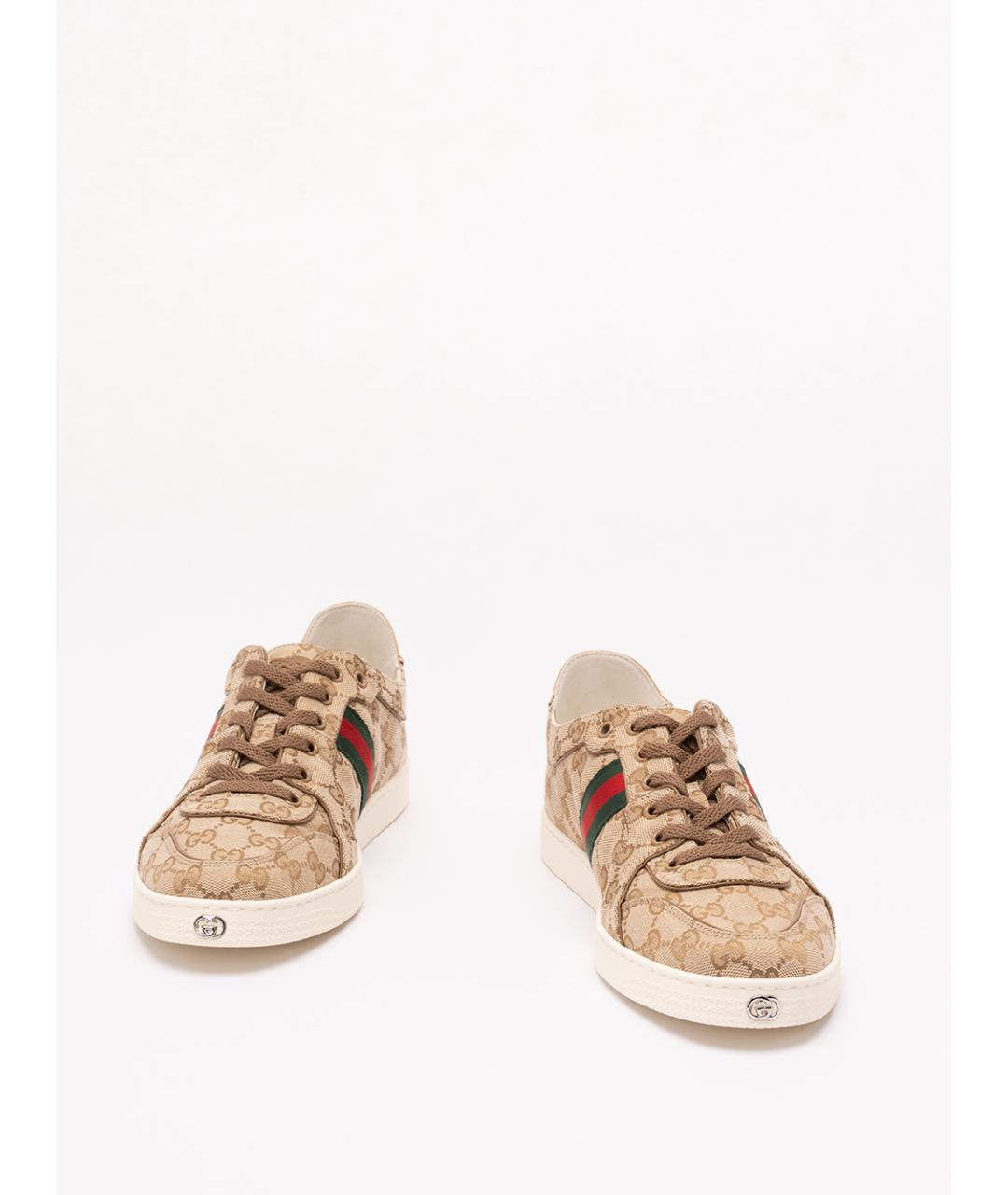 GUCCI Мульти низкие кроссовки / кеды, фото 2