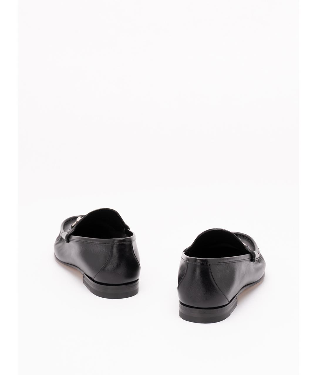 GUCCI Черные кожаные лоферы, фото 3