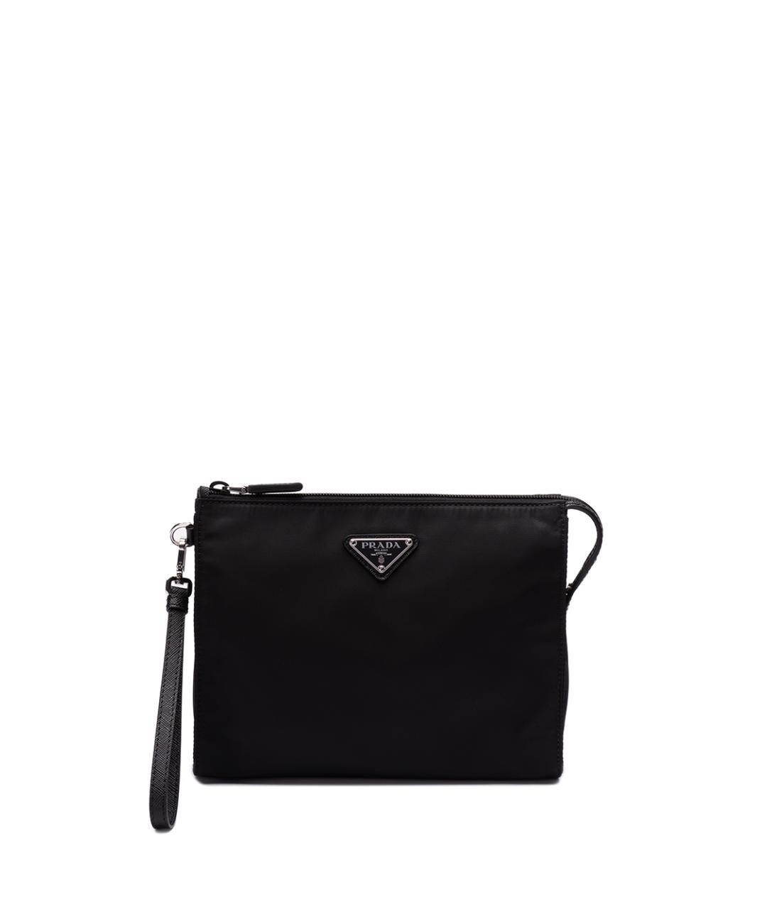 PRADA Черная синтетическая папка для документов, фото 1