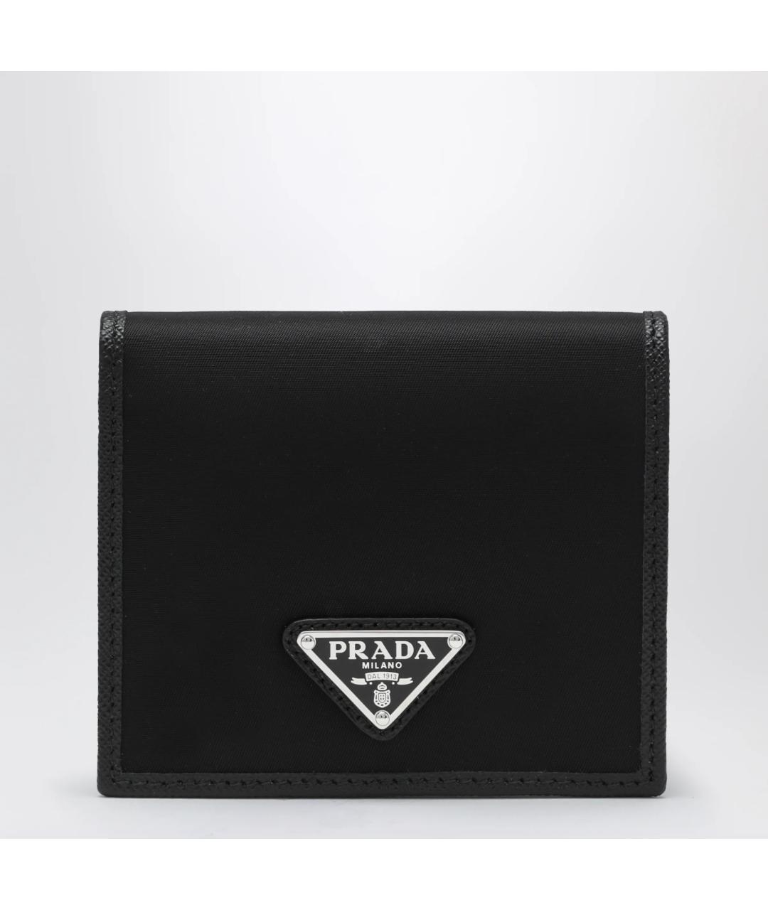 PRADA Черный кошелек, фото 3