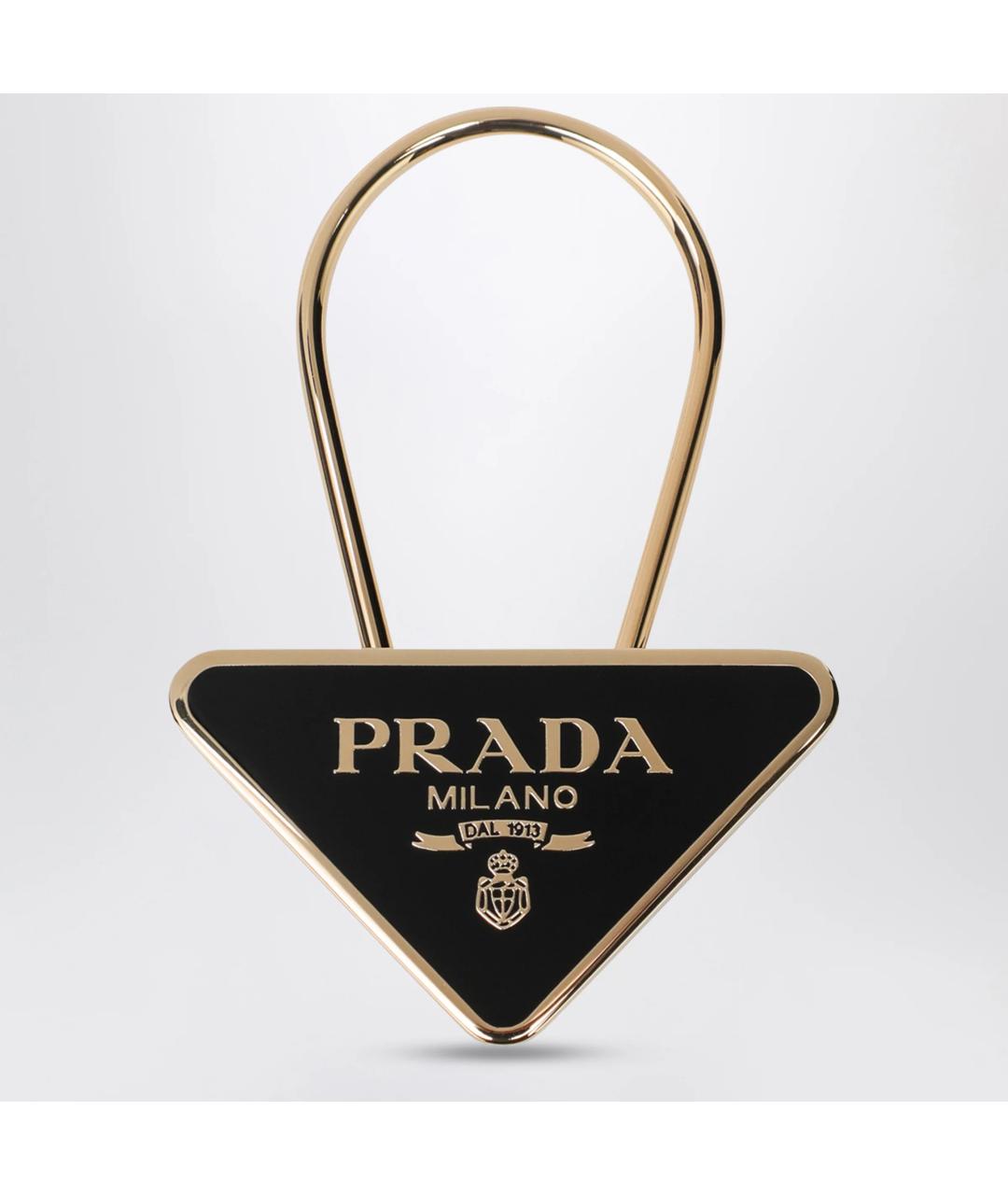 PRADA Черный брелок, фото 3