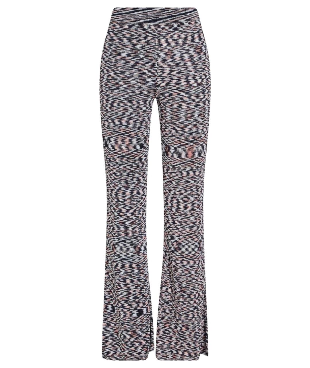 MISSONI Мульти вискозные прямые брюки, фото 1